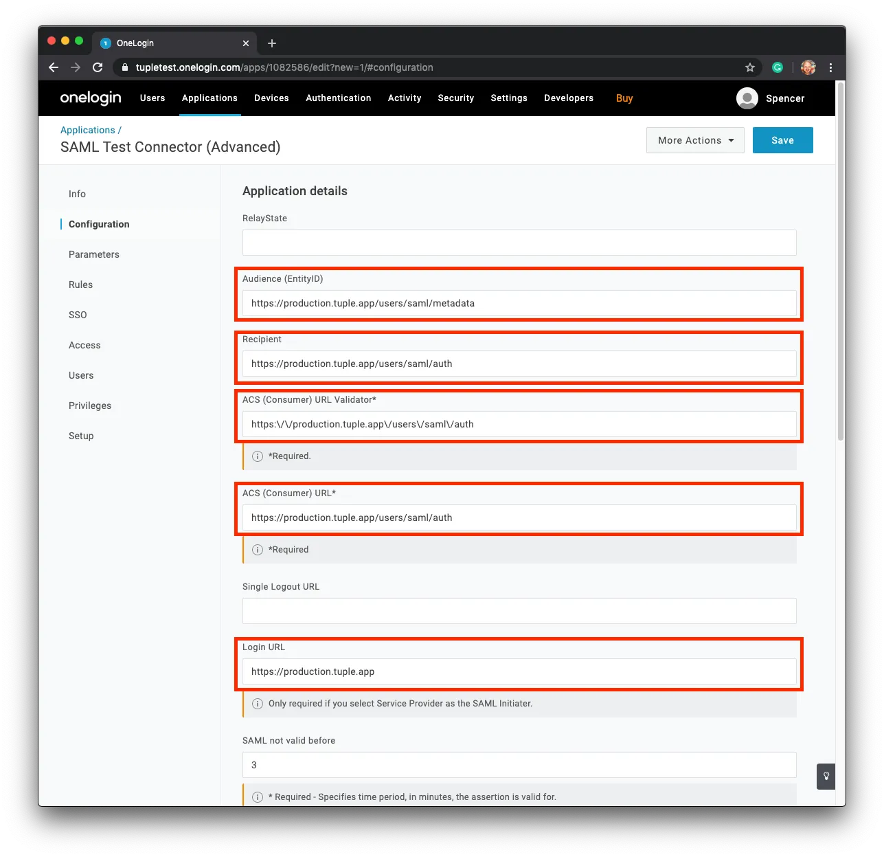 Tuple Metadata