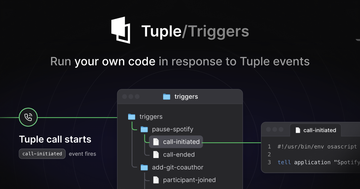 Tuple Triggers – Remote Pair Programming Automation